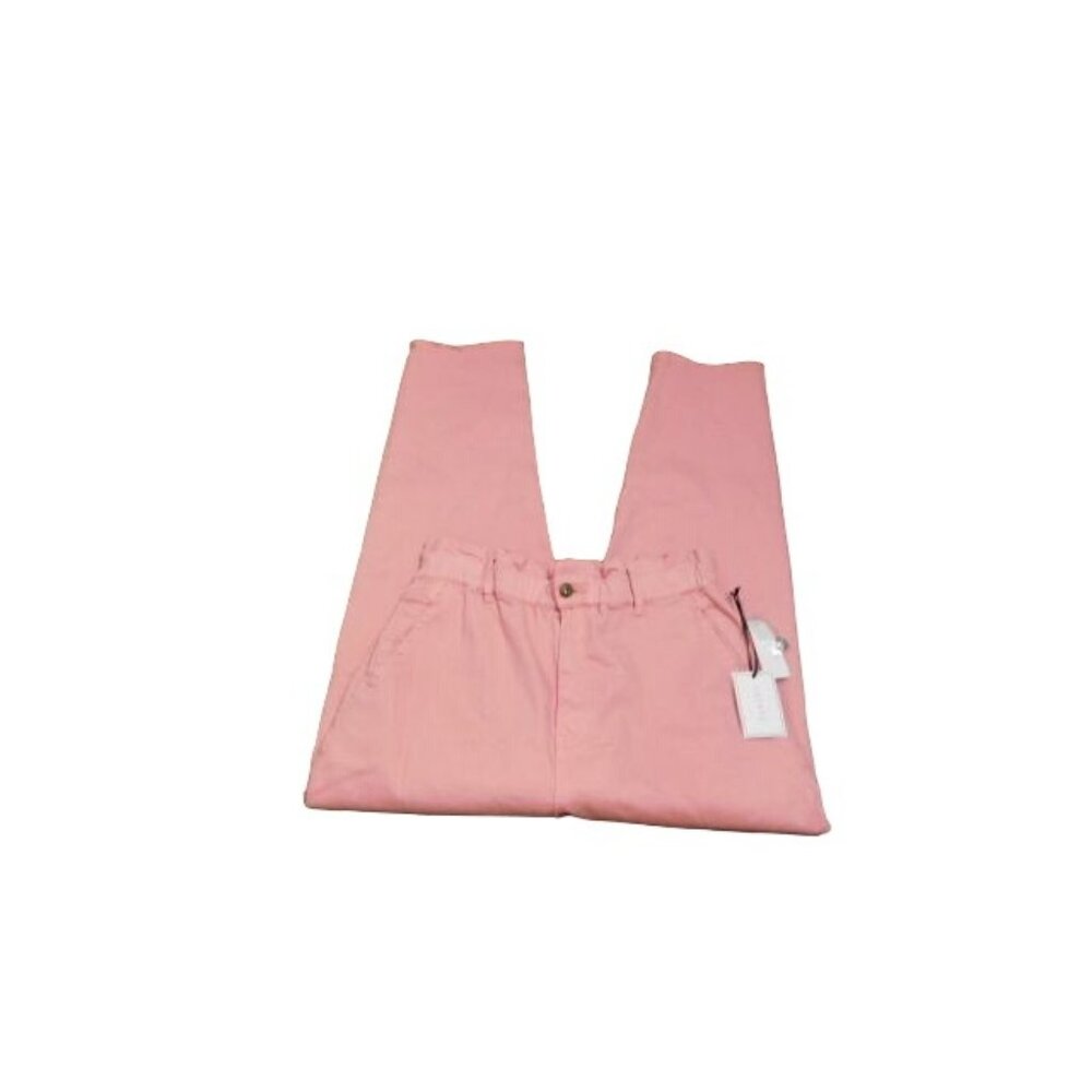 1. State Size 32 Pink Ruffle High Waist Denim Jeans NWT $99